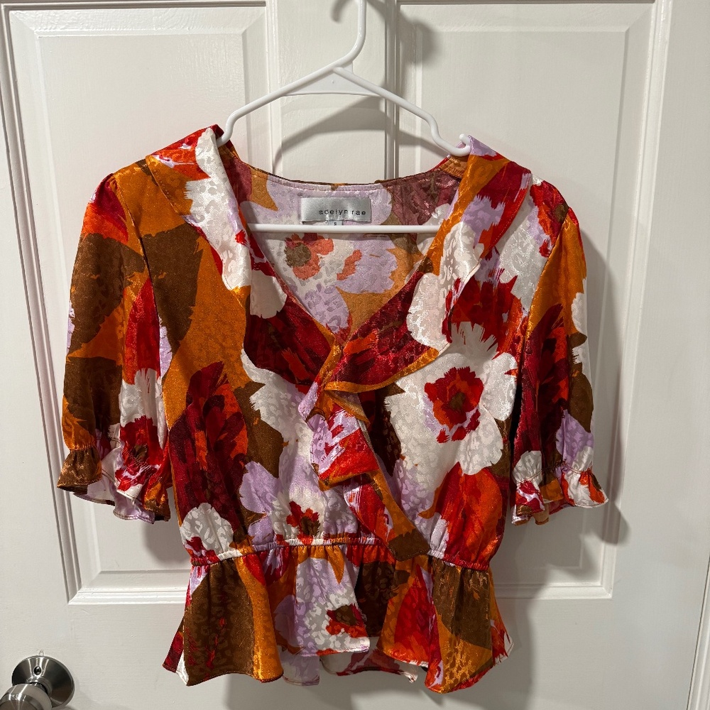 Anthropologie Peplum Top - Picture 1 of 1